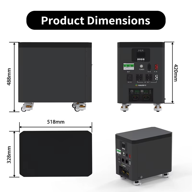 6.6kWh Portable Home Energy St - Portable Power Station 리뷰 및 가격